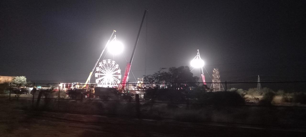 Contact Bhagwati Infrastructure for crane rental in Jaisalmer Rajasthan