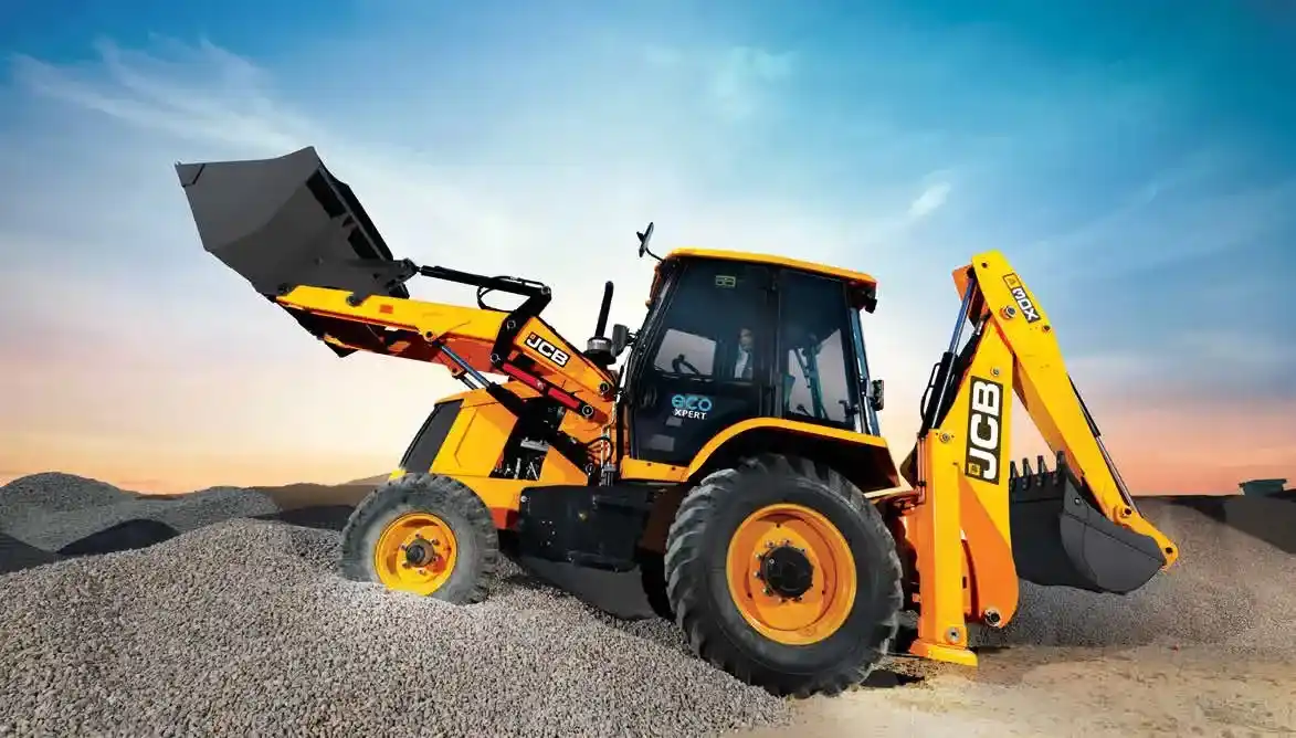 Backhoe Loaders rental in Jaisalmer Rajasthan - Bhagwati Infrastructure